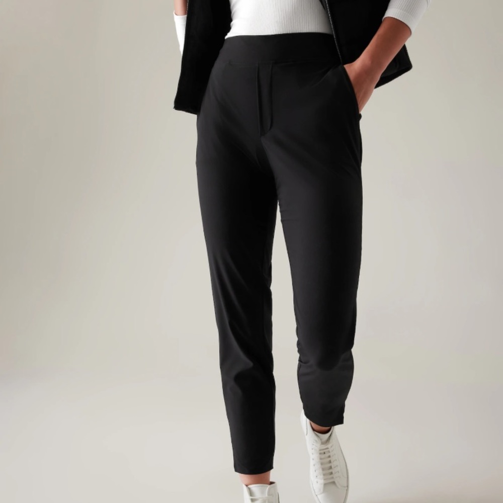 Athleta Brooklyn Ankle Pant black size 0